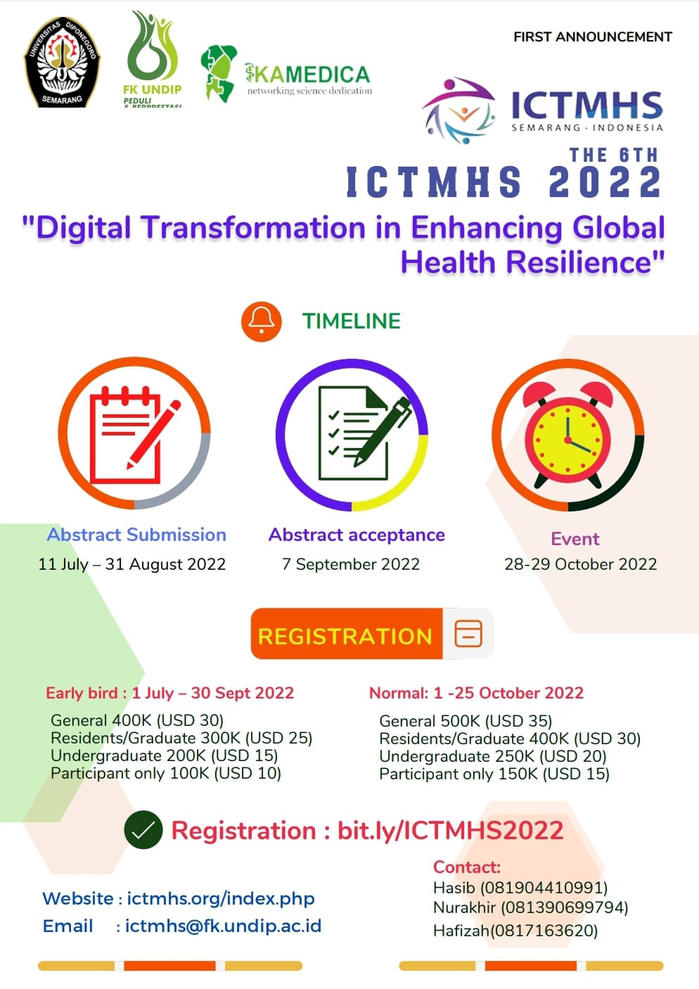 The 6th International Conference on Translational Medicine and Health Sciences