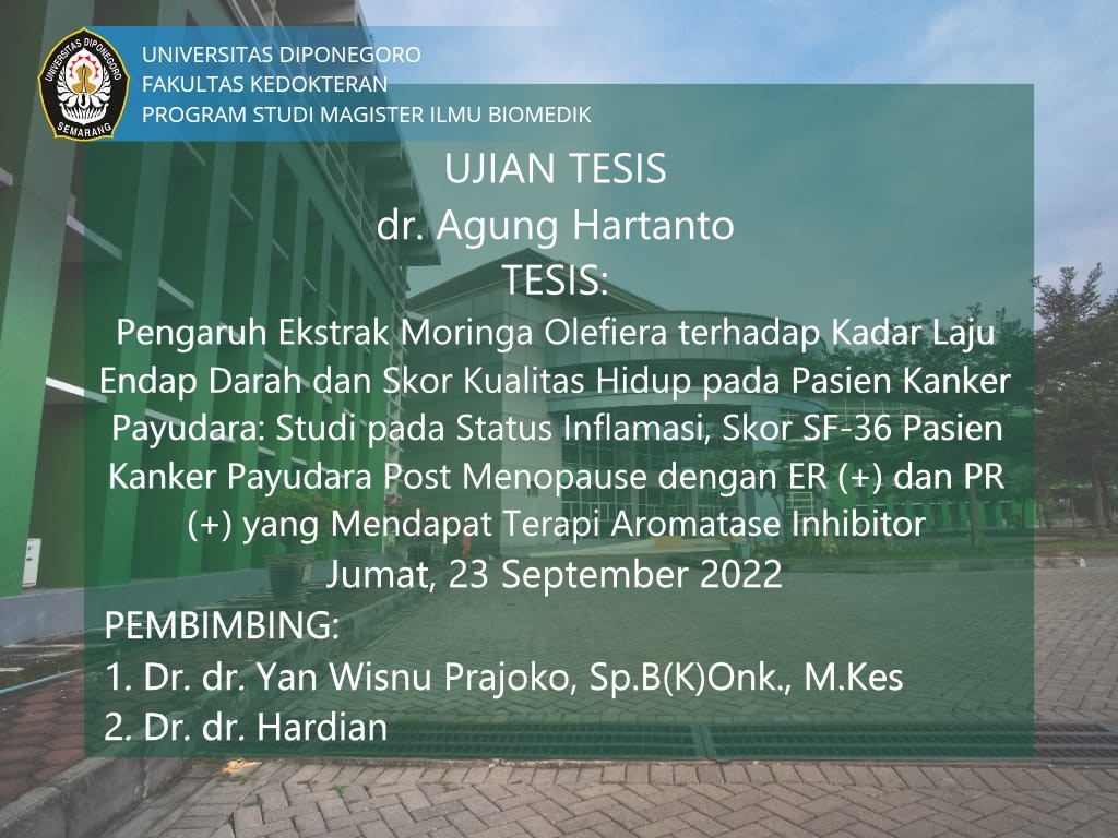UJIAN TESIS BULAN SEPTEMBER