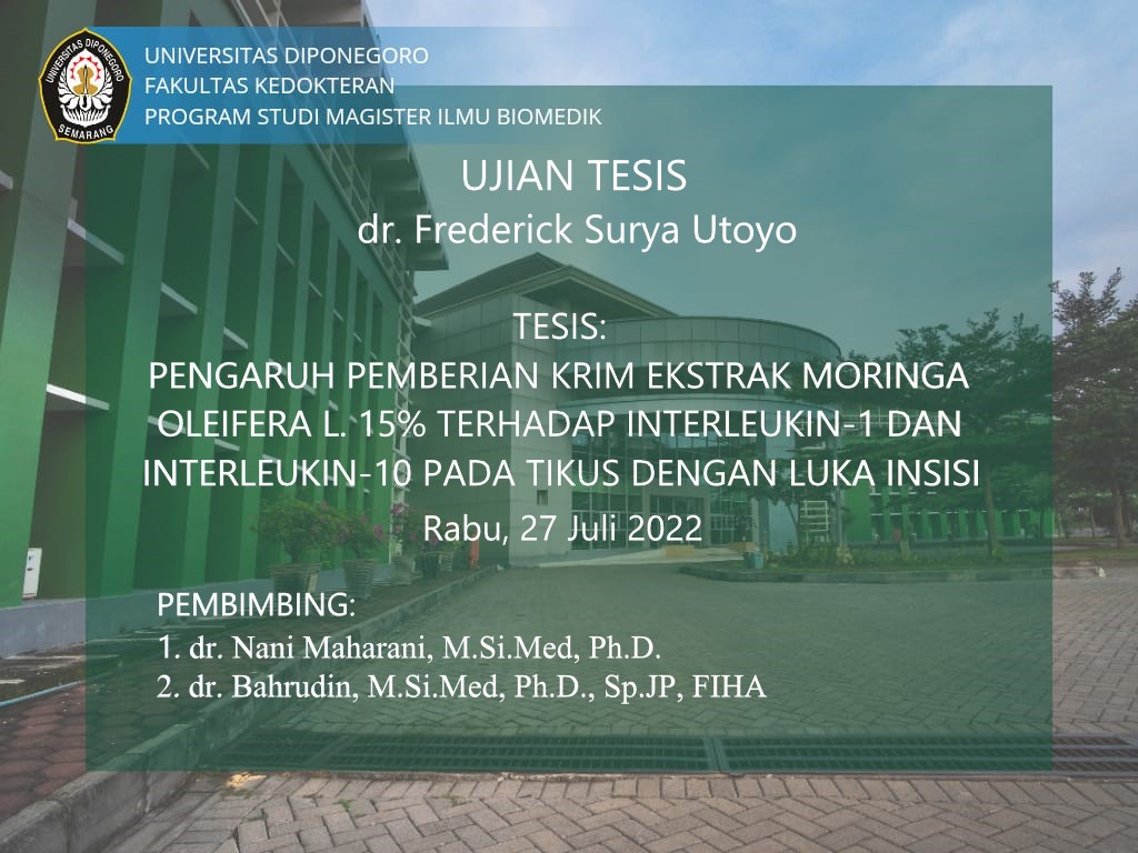 UJIAN TESIS BULAN JULI